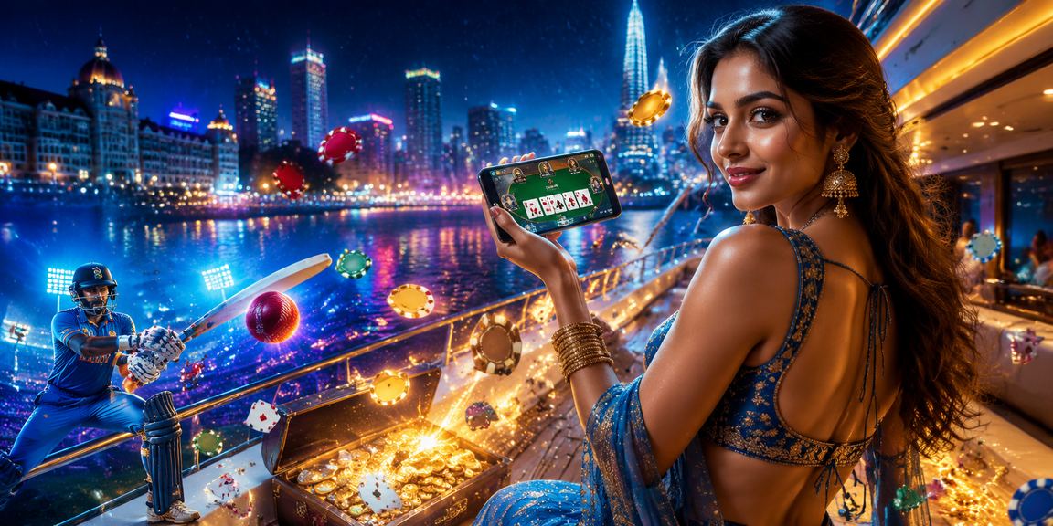 Excited cricket fans placing mobile bets in Mumbai